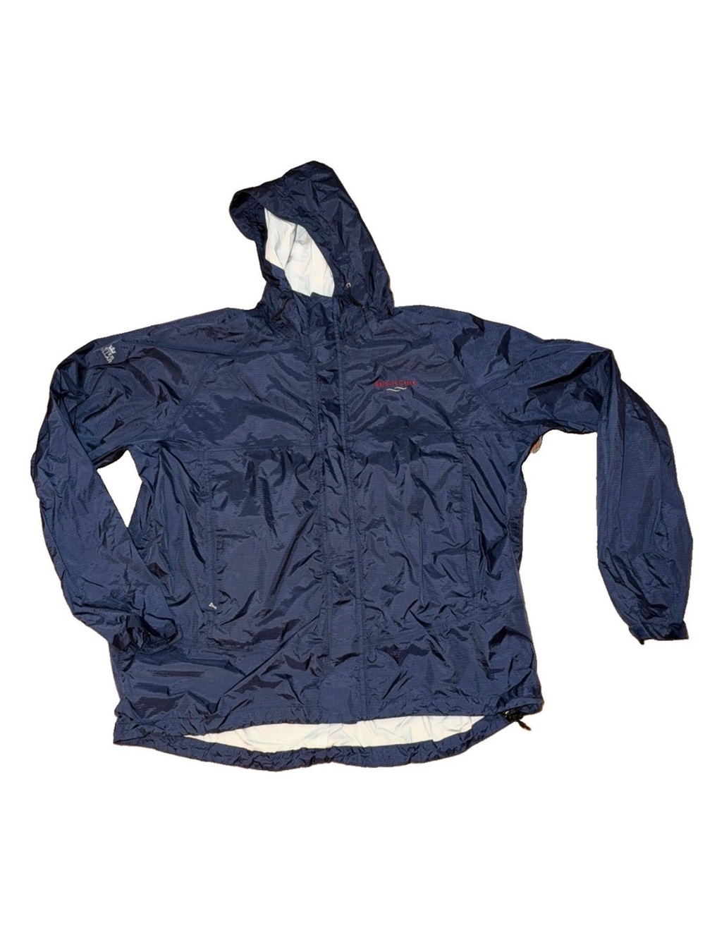 Peter Millar Mens Rain Jacket XXL 2XL Navy Blue Brights Creek NC Golf Waterproof